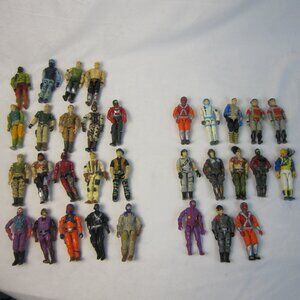 Vintage GI Joe ARAH Action Figure Mixed Lot of 32 Action Figures * Read Desc.